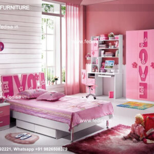 Kids Bedroom Design Bunk Bed Best Kids Room Ideas Model No - 4349