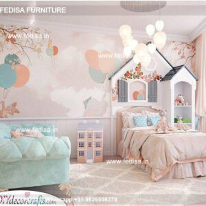 Kids Bedroom Design Bunk Bed Best Kids Room Ideas Model No - 4371