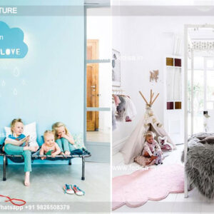 Kids Bedroom Design Bunk Bed Best Kids Room Ideas Model No - 4419