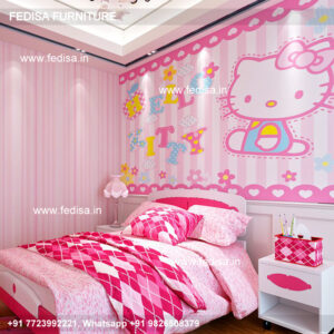 Kids Bedroom Design Bunk Bed Best Kids Room Ideas Model No - 4498