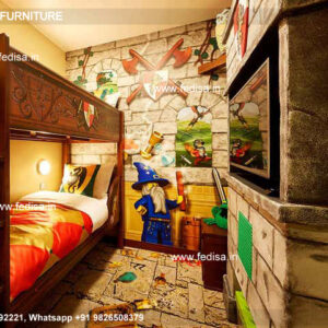 Kids Bedroom Design Bunk Bed Best Kids Room Ideas Model No - 4545