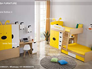 Kids Bedroom Design Bunk Bed Best Kids Room Ideas Model No - 4548