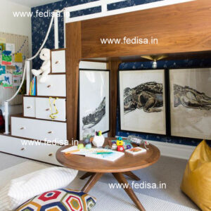 Kids Bedroom Design Bunk Bed Best Kids Room Ideas Model No - 4574