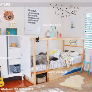 Kids Bedroom Design Bunk Bed Best Kids Room Ideas Model No - 4617