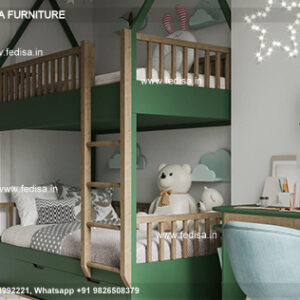 Kids Bedroom Design Bunk Bed Best Kids Room Ideas Model No - 4623