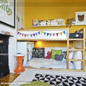 Kids Bedroom Design Bunk Bed Best Kids Room Ideas Model No - 4634