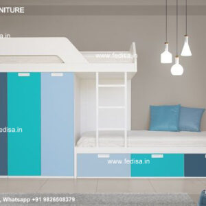 Kids Bedroom Design Bunk Bed Best Kids Room Ideas Model No - 4691