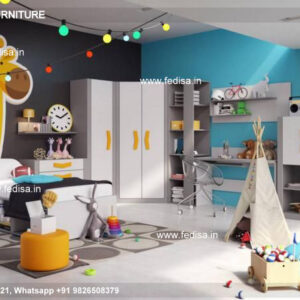 Kids Bedroom Design Bunk Bed Best Kids Room Ideas Model No - 4719