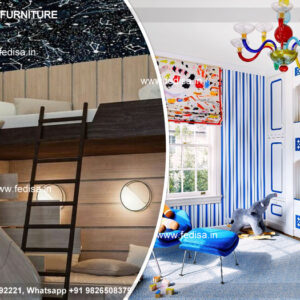 Kids Bedroom Design Bunk Bed Best Kids Room Ideas Model No - 4753