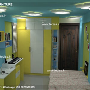 Kids Bedroom Design Bunk Bed Best Kids Room Ideas Model No - 4754