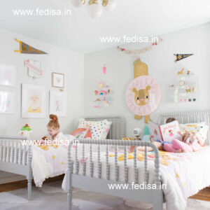 Kids Bedroom Design Bunk Bed Best Kids Room Ideas Model No - 4818