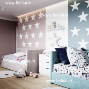 Kids Bedroom Design Bunk Bed Best Kids Room Ideas Model No - 4824