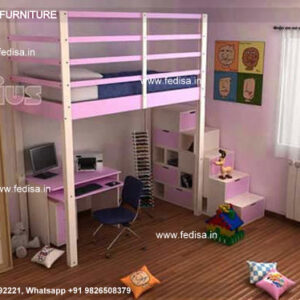 Kids Bedroom Design Bunk Bed Best Kids Room Ideas Model No - 4828