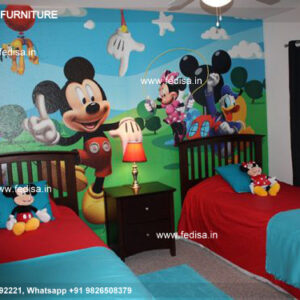 Kids Bedroom Design Bunk Bed Best Kids Room Ideas Model No - 4842