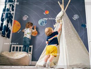 Kids Bedroom Design Bunk Bed Best Kids Room Ideas Model No - 4886