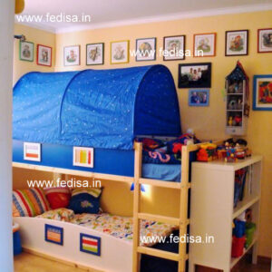 Kids Bedroom Design Bunk Bed Best Kids Room Ideas Model No - 4901