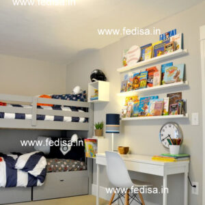 Kids Bedroom Design Bunk Bed Best Kids Room Ideas Model No - 4908