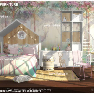 Kids Bedroom Design Bunk Bed Best Kids Room Ideas Model No - 4912