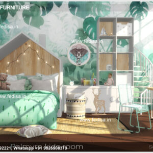 Kids Bedroom Design Bunk Bed Best Kids Room Ideas Model No - 4916