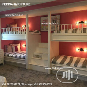 Kids Bedroom Design Bunk Bed Best Kids Room Ideas Model No - 4946