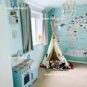 Kids Bedroom Design Bunk Bed Best Kids Room Ideas Model No - 4951