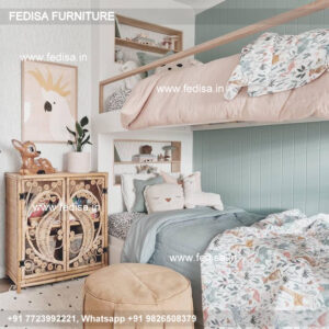 Kids Bedroom Design Bunk Bed Best Kids Room Ideas Model No - 4972