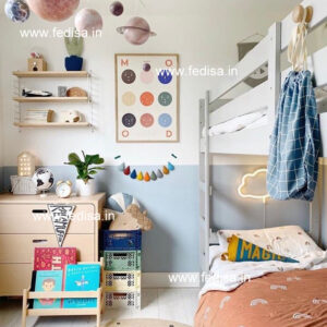Kids Bedroom Design Bunk Bed Best Kids Room Ideas Model No - 4973