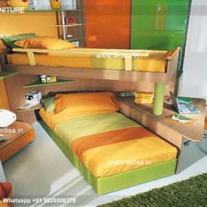 Kids Bedroom Design Bunk Bed Best Kids Room Ideas Model No - 5043