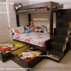 Kids Bedroom Design Bunk Bed Best Kids Room Ideas Model No - 5056