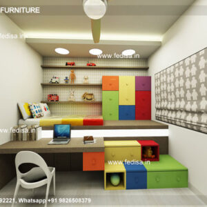 Kids Bedroom Design Bunk Bed Best Kids Room Ideas Model No - 5198