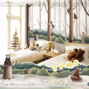 Kids Bedroom Design Bunk Bed Best Kids Room Ideas Model No - 5266