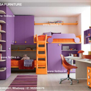 Kids Bedroom Design Bunk Bed Best Kids Room Ideas Model No - 5288