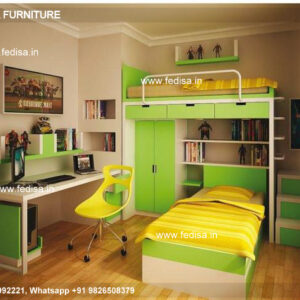 Kids Bedroom Design Bunk Bed Best Kids Room Ideas Model No - 5344