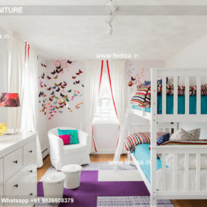 Kids Bedroom Design Bunk Bed Best Kids Room Ideas Model No - 5362