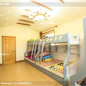Kids Bedroom Design Bunk Bed Best Kids Room Ideas Model No - 5367