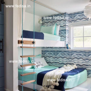 Kids Bedroom Design Bunk Bed Best Kids Room Ideas Model No - 5372