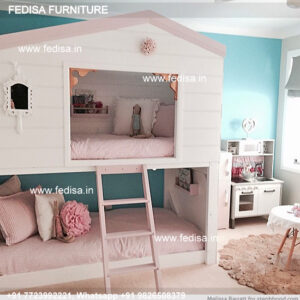 Kids Bedroom Design Bunk Bed Best Kids Room Ideas Model No - 5373