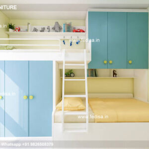 Kids Bedroom Design Bunk Bed Best Kids Room Ideas Model No - 5503