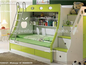 Kids Bedroom Design Bunk Bed Best Kids Room Ideas Model No - 5506