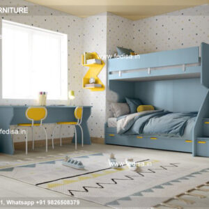 Kids Bedroom Design Bunk Bed Best Kids Room Ideas Model No - 5568