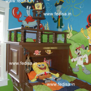 Kids Bedroom Design Bunk Bed Best Kids Room Ideas Model No - 5663