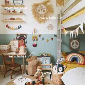 Kids Bedroom Design Bunk Bed Best Kids Room Ideas Model No - 5703