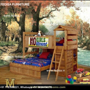 Kids Bedroom Design Bunk Bed Best Kids Room Ideas Model No - 5706