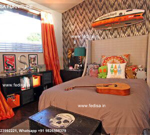 Kids Bedroom Design Bunk Bed Best Kids Room Ideas Model No - 5738