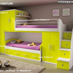 Kids Bedroom Design Bunk Bed Best Kids Room Ideas Model No - 5833