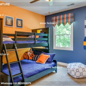 Kids Bedroom Design Bunk Bed Best Kids Room Ideas Model No - 6026