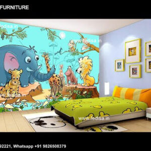 Kids Bedroom Design Bunk Bed Best Kids Room Ideas Model No - 6057