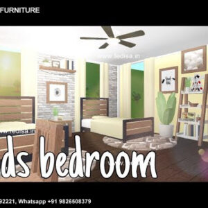 Kids Bedroom Design Bunk Bed Best Kids Room Ideas Model No - 6079