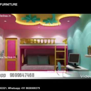 Kids Bedroom Design Bunk Bed Best Kids Room Ideas Model No - 6080