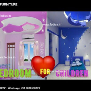Kids Bedroom Design Bunk Bed Best Kids Room Ideas Model No - 6081